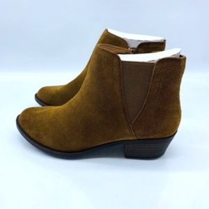 KENSIE Women's Gazelle Ankle Boots - Brown Suede , SIZE US 7M